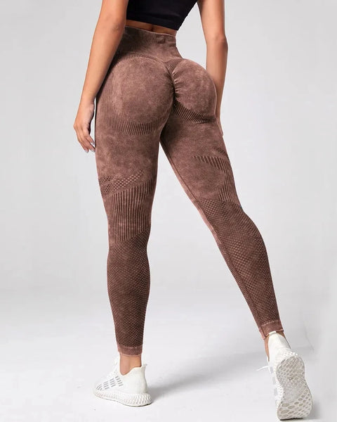 High Waist Push-Up Seamless Leggings