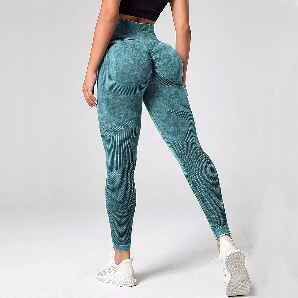 High Waist Push-Up Seamless Leggings