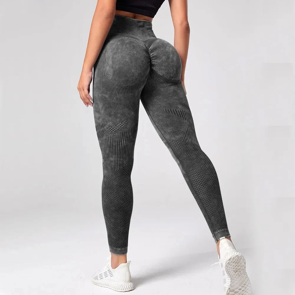 High Waist Push-Up Seamless Leggings