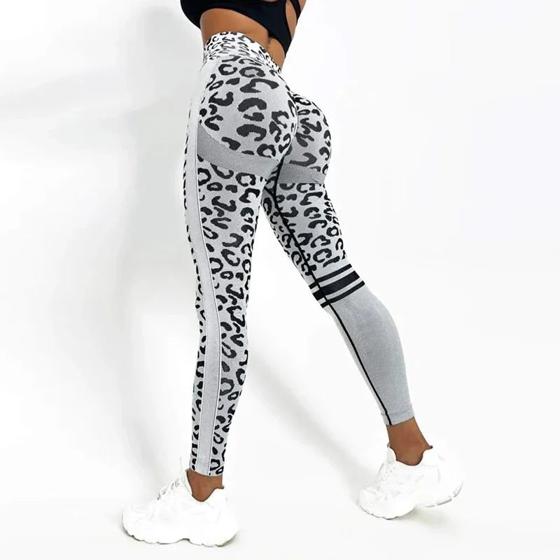 Leopard High-Waist Seamless Leggings