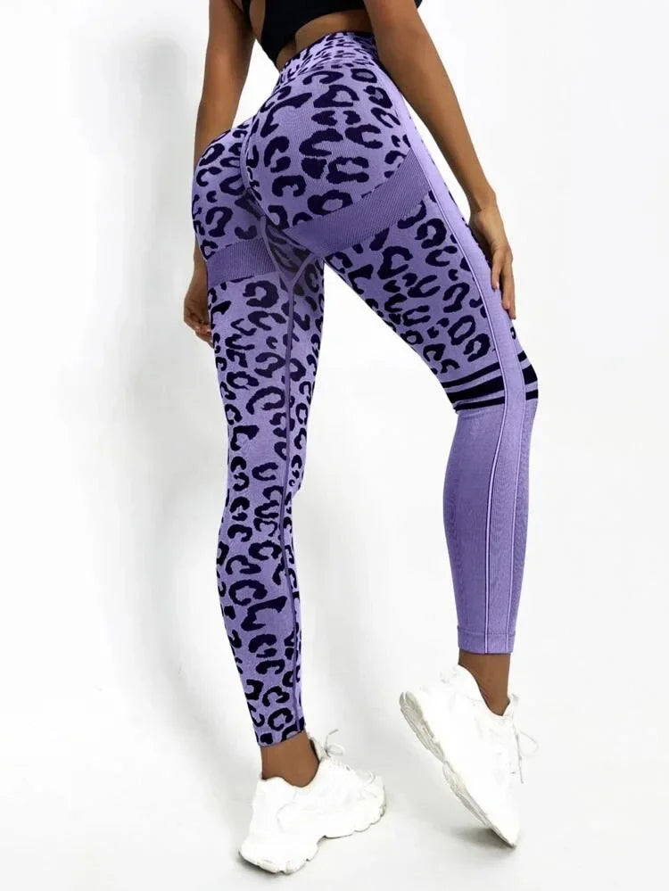 Leopard High-Waist Seamless Leggings