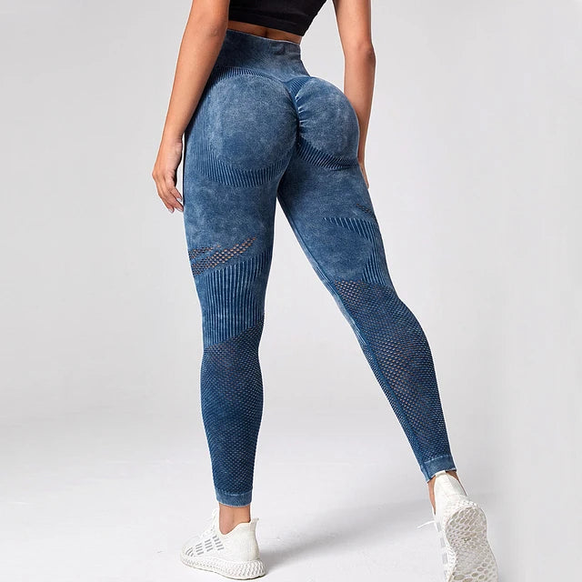 High Waist Push-Up Seamless Leggings