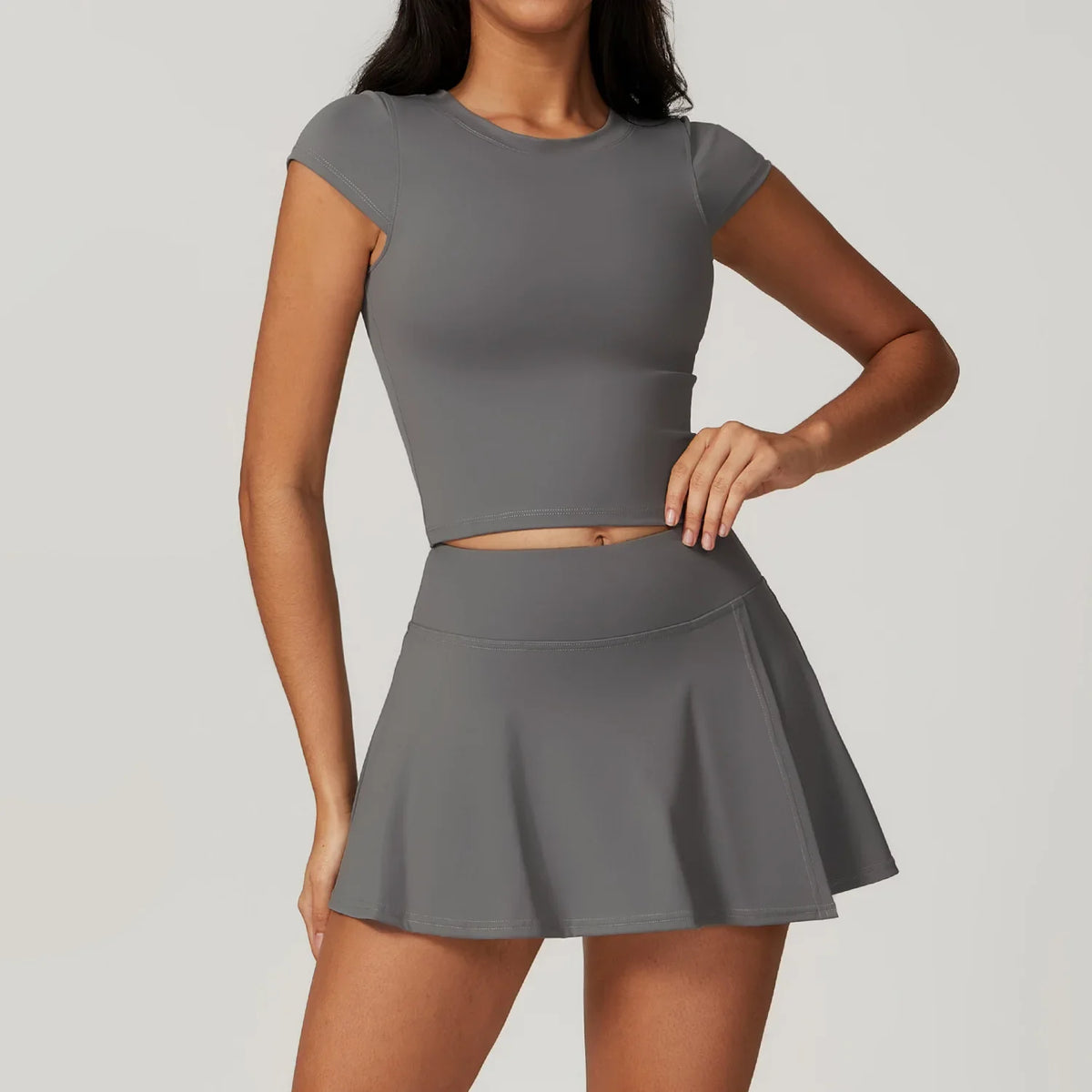 Tight Tennis Skirt Set