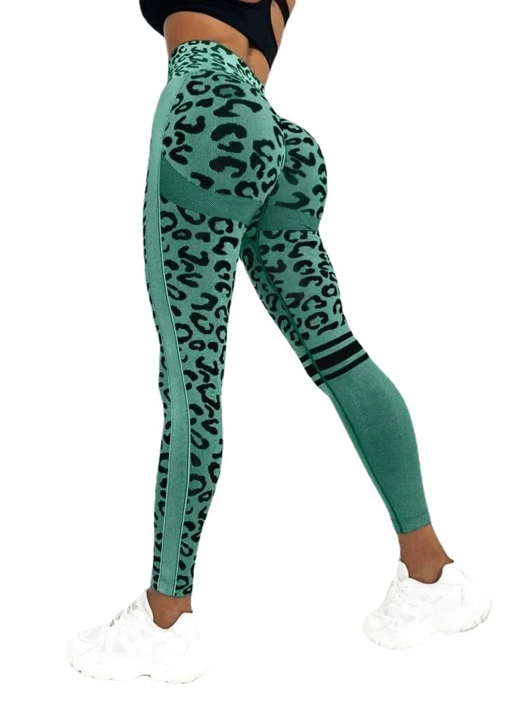 Leopard High-Waist Seamless Leggings