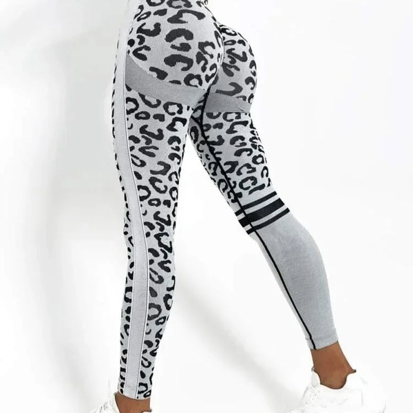 Leopard High-Waist Seamless Leggings