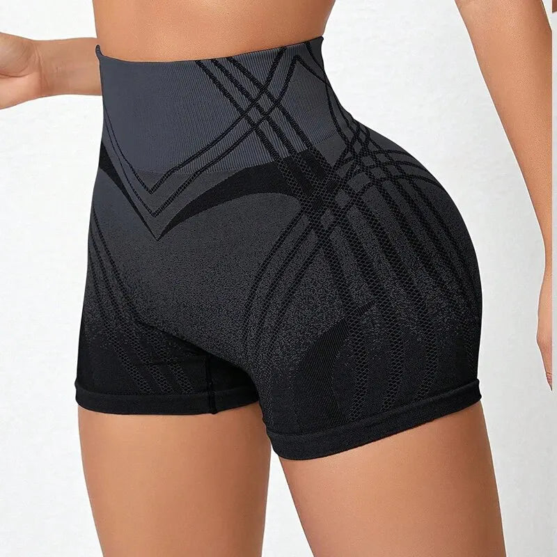 High Waist Seamless Gym Short