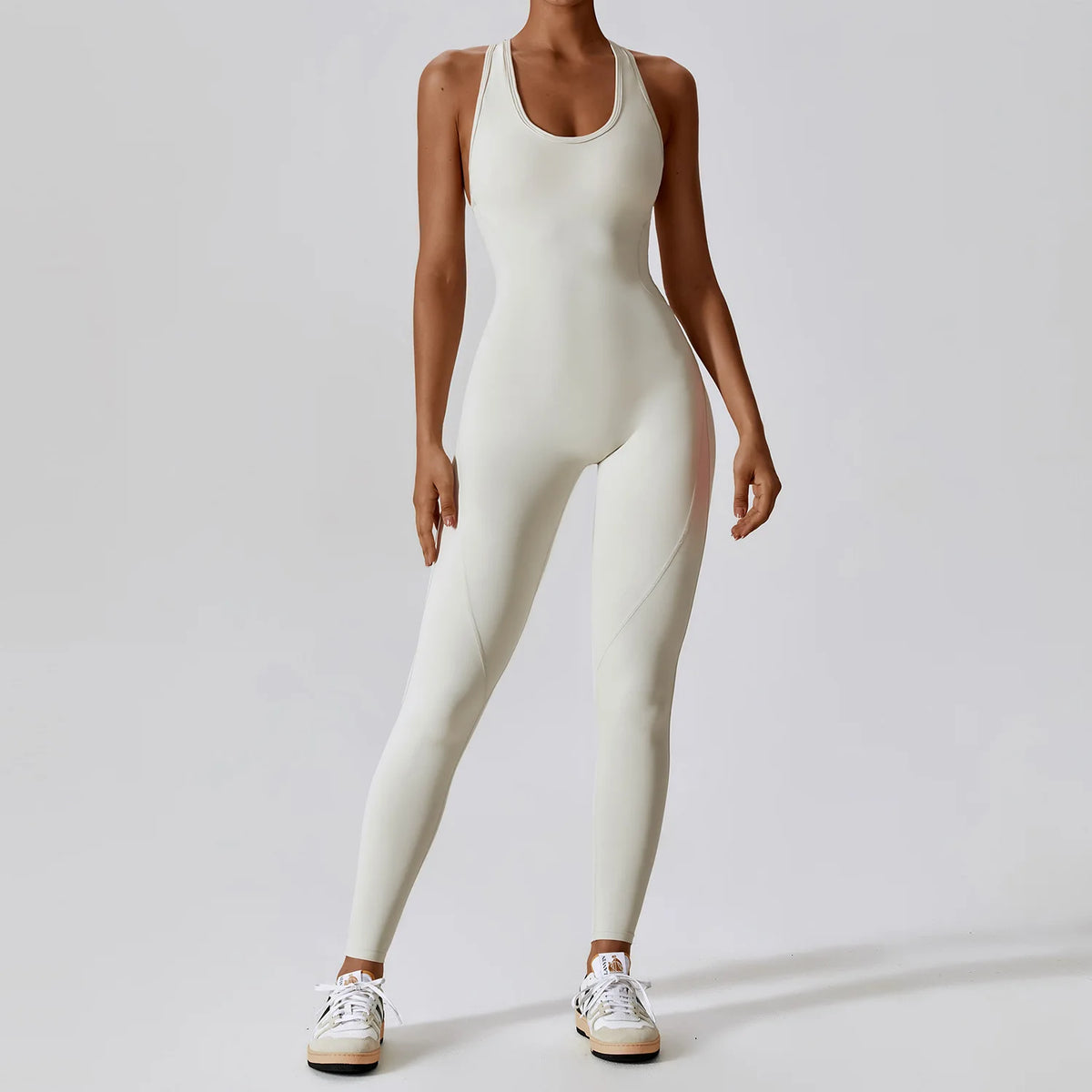 BareFlex Backless Fitness Jumpsuit