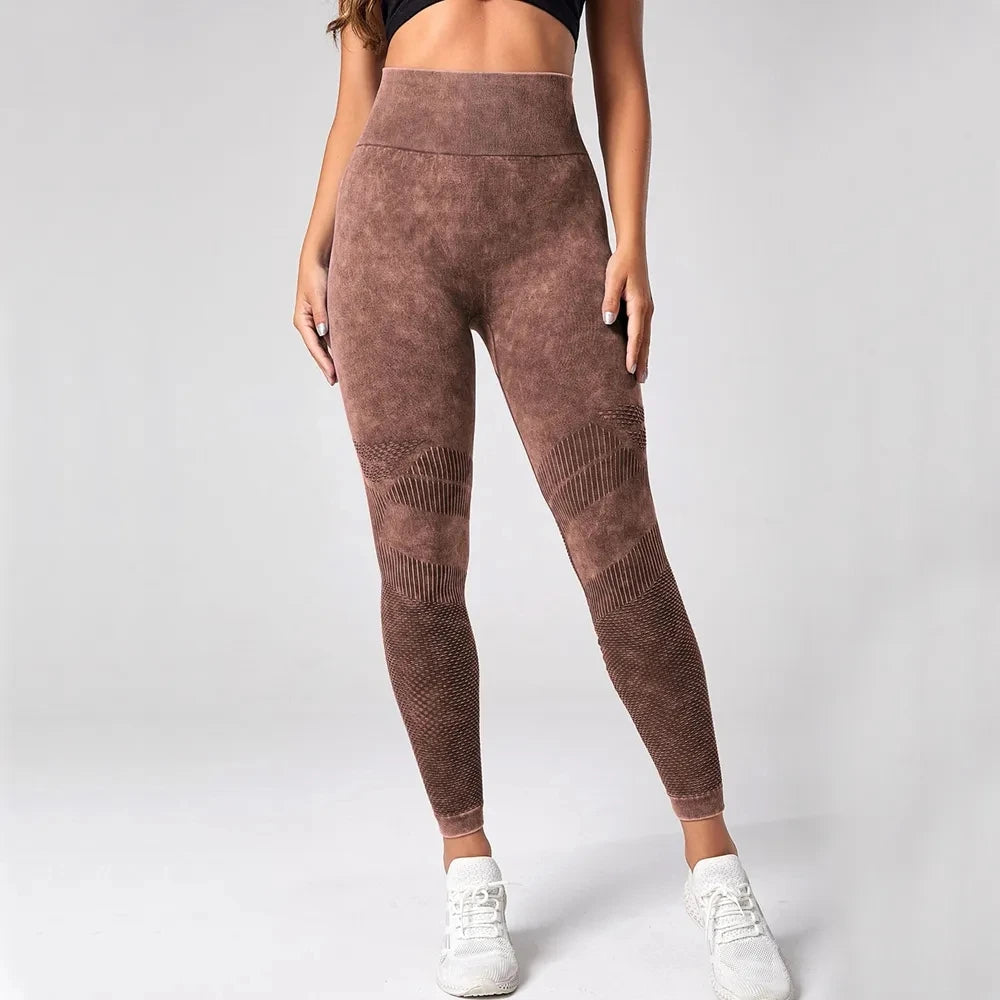 High Waist Push-Up Seamless Leggings