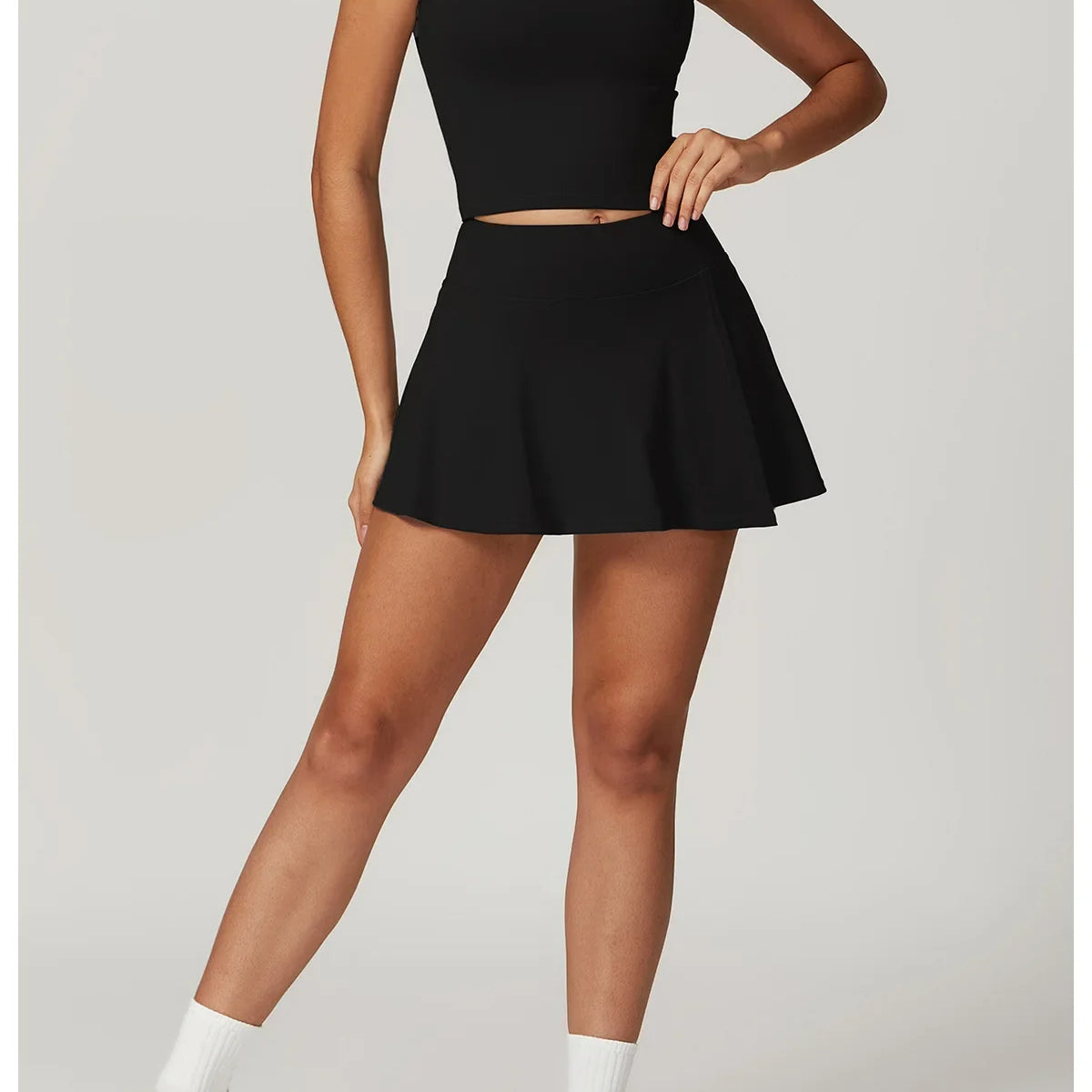 Tight Tennis Skirt Set