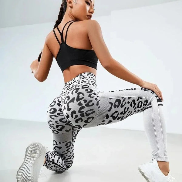 Leopard High-Waist Seamless Leggings