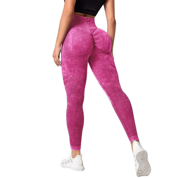 High Waist Push-Up Seamless Leggings