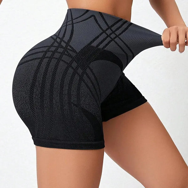 High Waist Seamless Gym Short