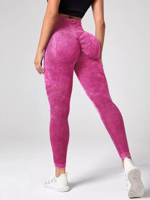 High Waist Push-Up Seamless Leggings