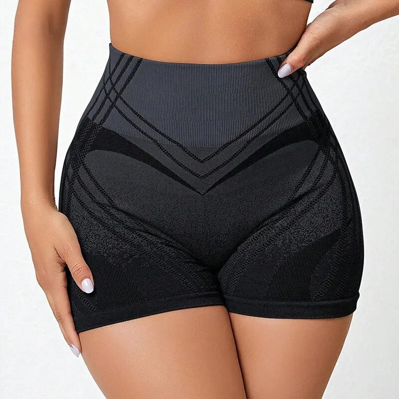 High Waist Seamless Gym Short